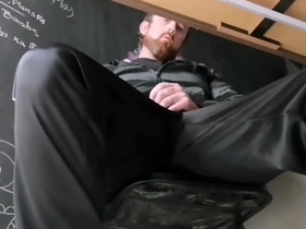 Jerking off in work