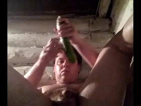 Full video: russian gay fucks his delicious tattooed ass with a thick dildo! hot anal sex! a long cucumber goes deep into the ass! hardcore fuck of a russian guy, filmed on a smartphone!!!