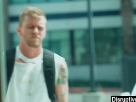 Homeless guy fucks gay man for food