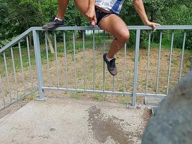 Pissing on public